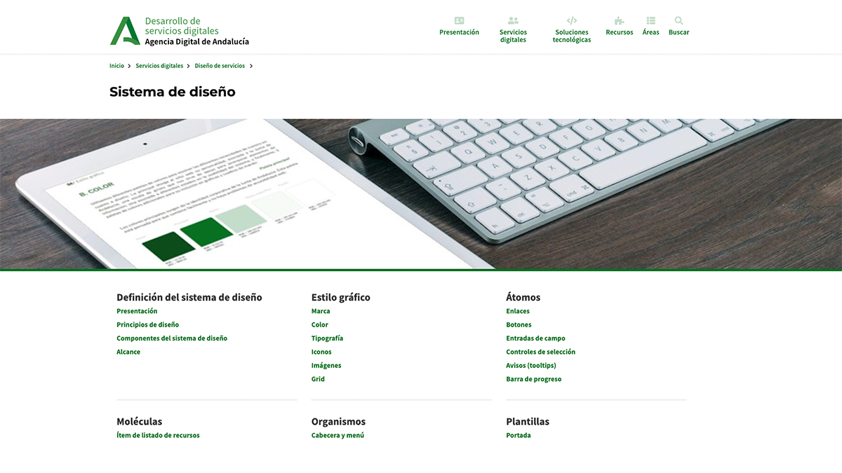 Junta de Andalucía – Design System